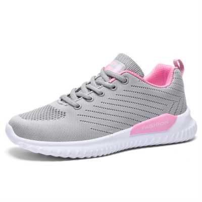 Running Shoes Summer 2021New Women Breathable Sports Shoes Outdoor Lace up Brand Sneakers
