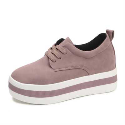 women flats sneakers shoes spring moccasin Fashion creepers shoes lady loafers Ladies Slip On 5CM platform Shoes korean style