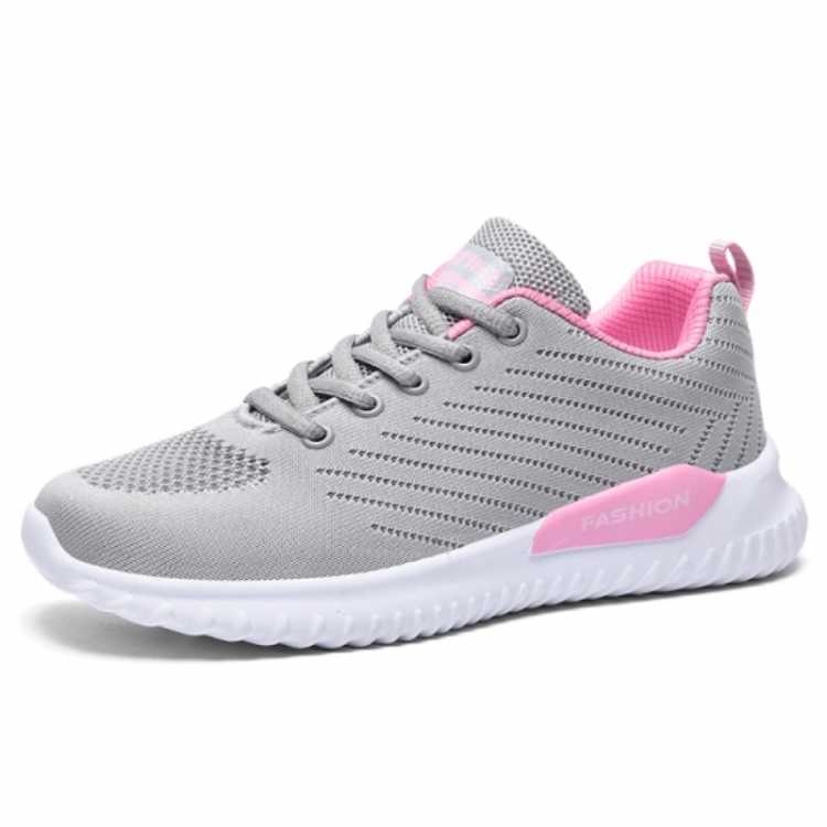 Running Shoes Summer 2021New Women Breathable Sports Shoes Outdoor Lace up Brand Sneakers